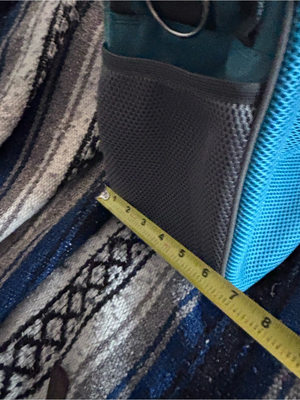 Blue Mesh Pet Sling Carrier - Picture 8 of 10
